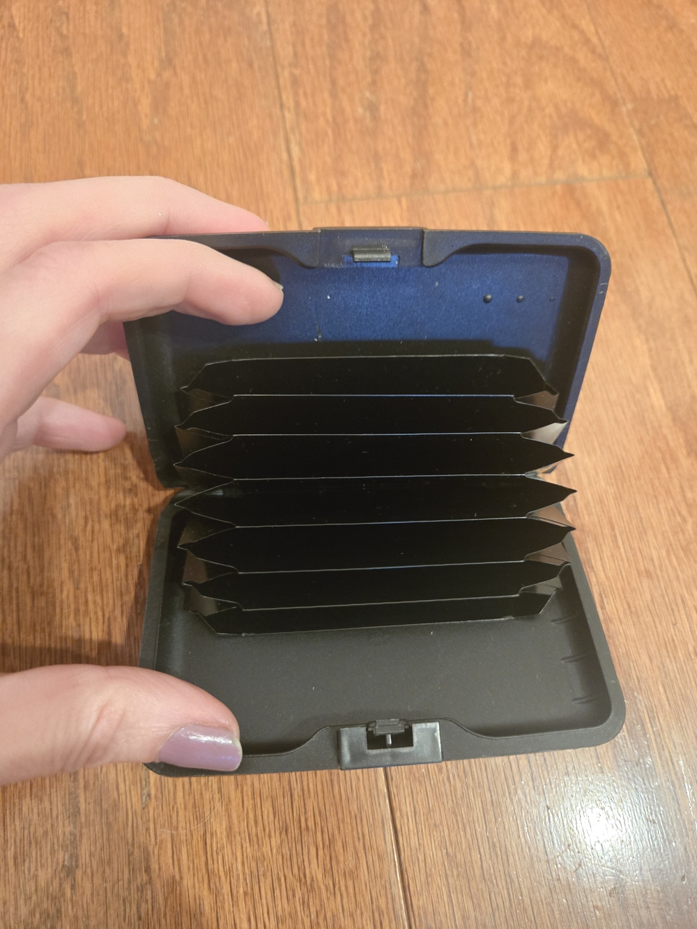 Pink Butterfly Infinity Hard Wallet - Picture 3 of 3